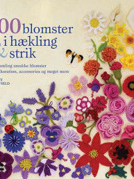 100 blomster i hækling og strik