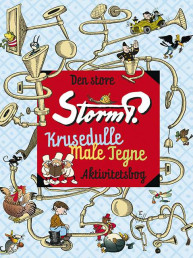Storm P.- Den store Storm P.-krusedulle-male-tegne-aktivitetsbog (sæt á 2 stk - pris pr. stk 79