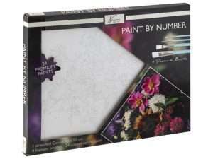 Mal efter tal (Paint by numbers) - Blomsterbuket