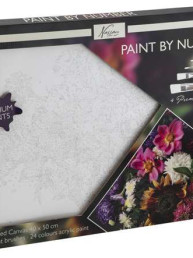 Mal efter tal (Paint by numbers) - Blomsterbuket