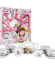 Lillie & Ellie - Porcelæn Tesæt - 12 dele