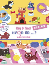 Kig og find - og sæt ind: Hvor er ... kæledyrene?