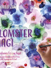 Tegn med zen: Blomstermagi (BLÅ)