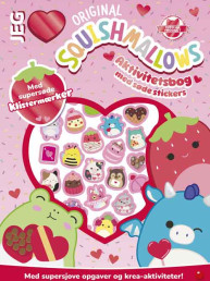 Squishmallows aktivitetsbog 2 med søde stickers