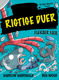 Rigtige duer flekser fjer