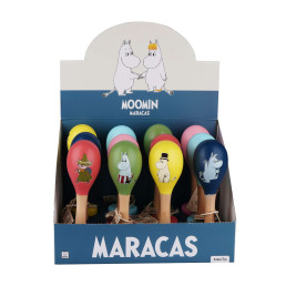 Mumi Maracas Display - 12 stk Maracas
