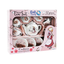 Emil fra Lønneberg - Porcelæn Tesæt - 12 dele