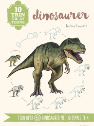 10 trin til at tegne dinosaurer