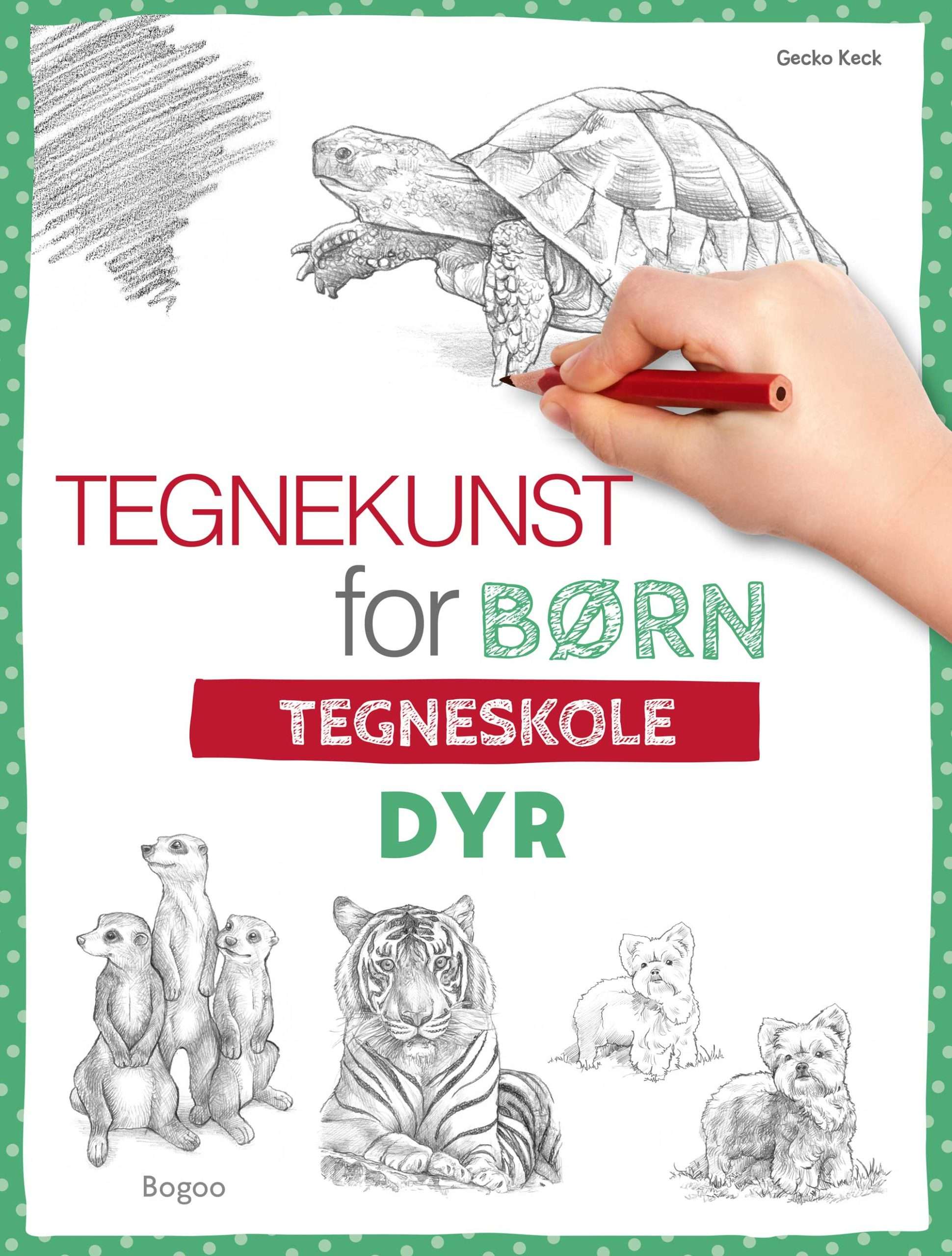 Tegnekunst for børn - Dyr: Tegneskole
